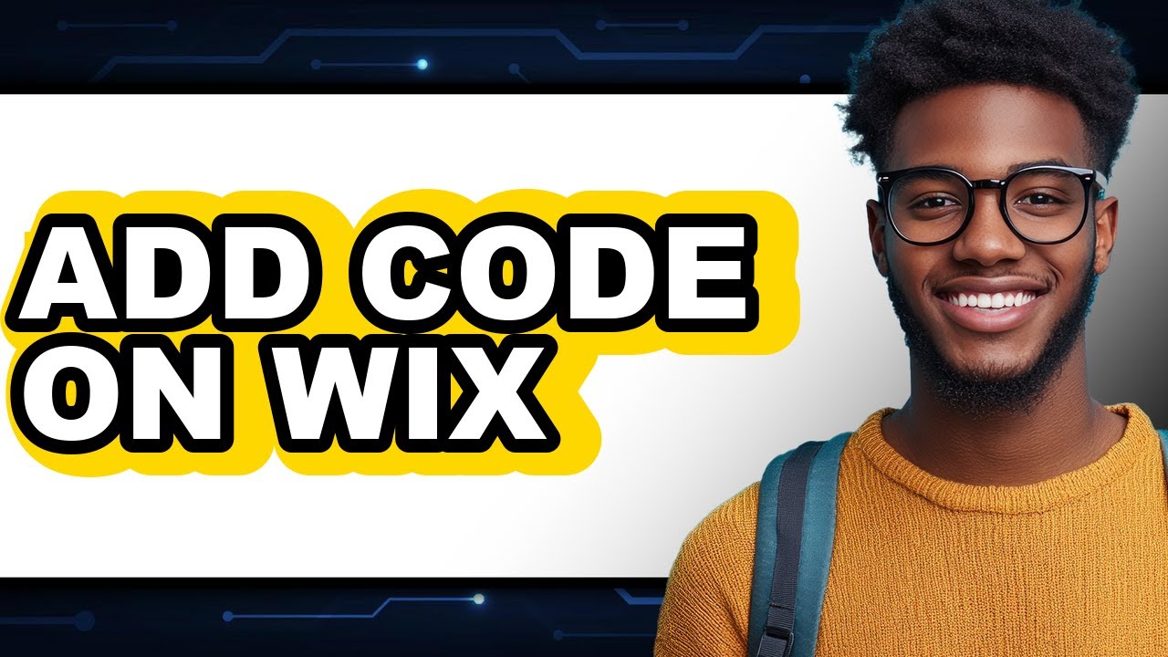 How To Add Code On Wix - Full Guide - YouTube
