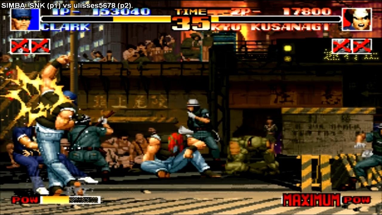 KoF 94 - SIMBA SNK (Peru) vs ulisses5678 (Brazil)
