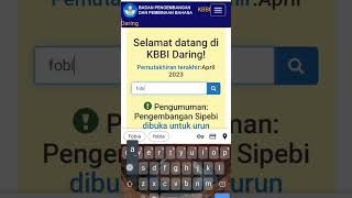 tutorial menggunakan KBBI Online screenshot 5
