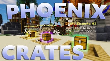 Phoenix Crates [PAID] | Minecraft Plugins