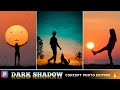 Aesthetic Dark Shadow Photo Editing | Picsart Dark Shadow Photo Editing |