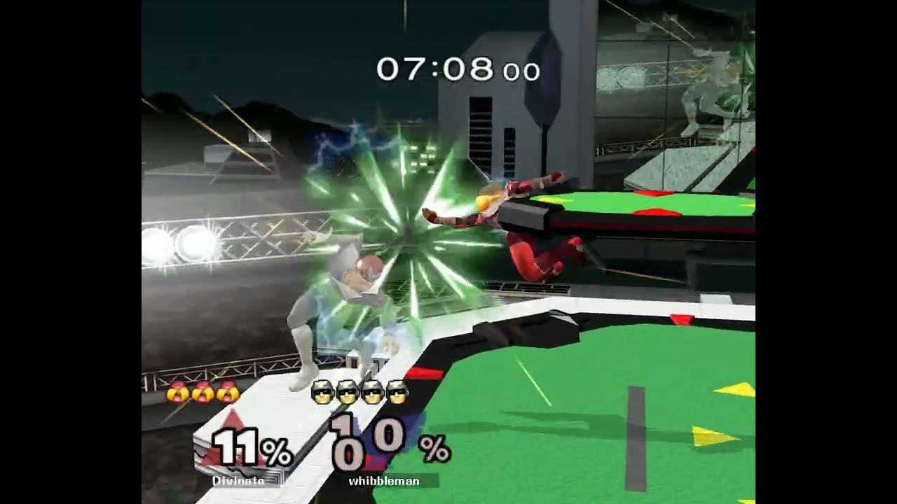 Five Iron Melee 38 — WR2 — whibbleman ⟮Falcon⟯ vs Divinate ⟮Fox, Zelda, Marth⟯