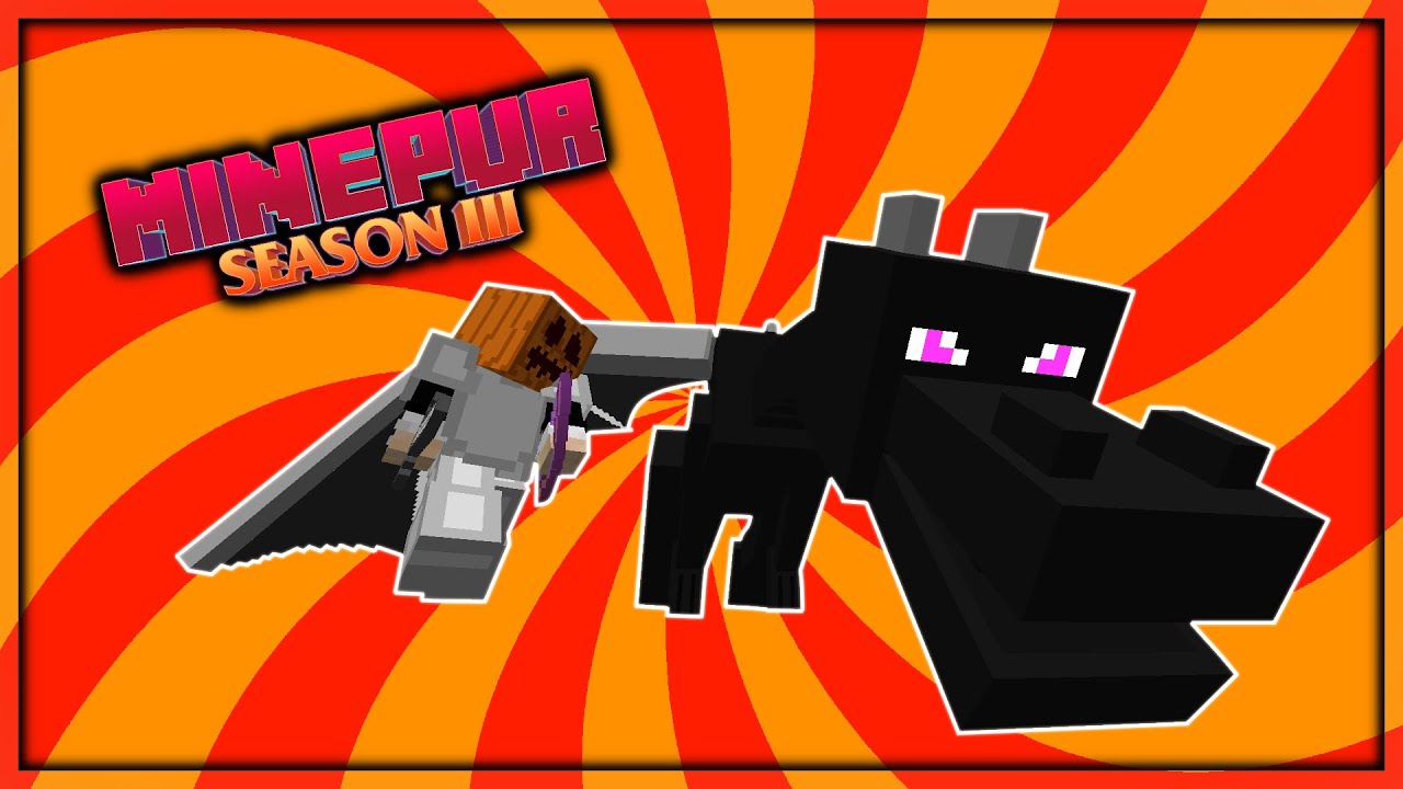 Pranks, Dragons and Netherite Pickaxe | Minepur S3 Ep.4
