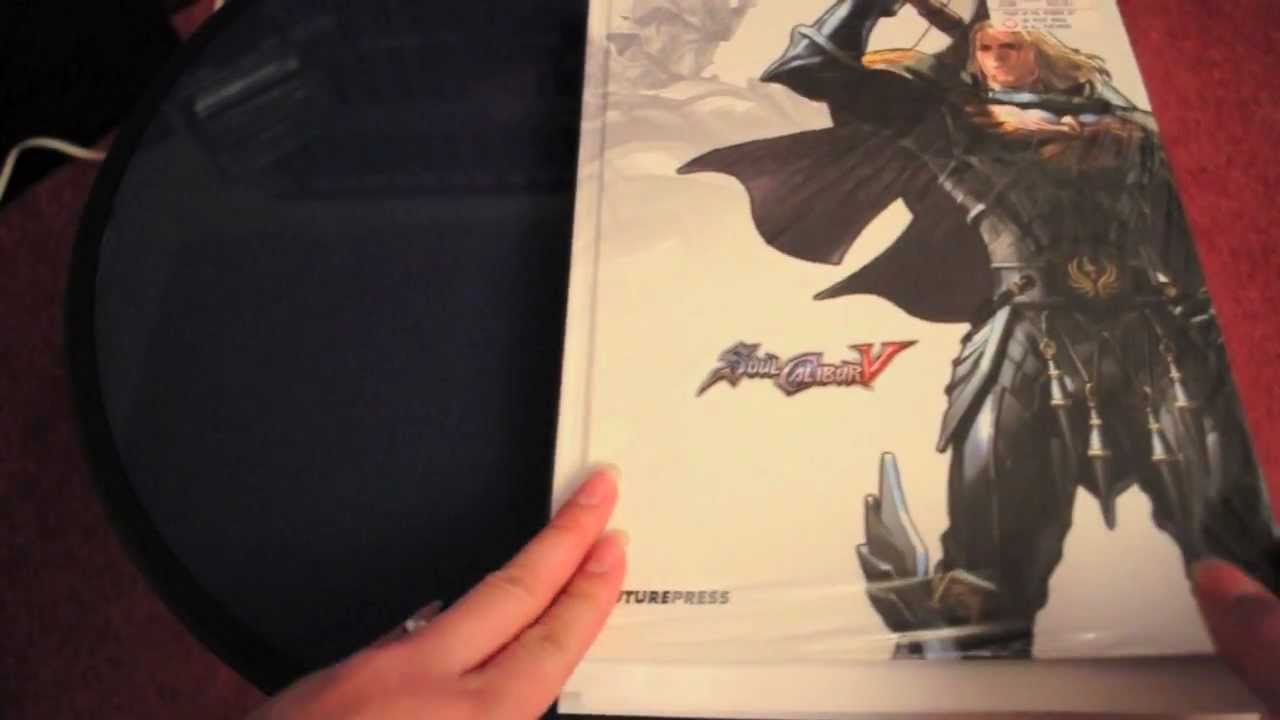 Paging through the Soul Calibur V Official Guide by FuturePress