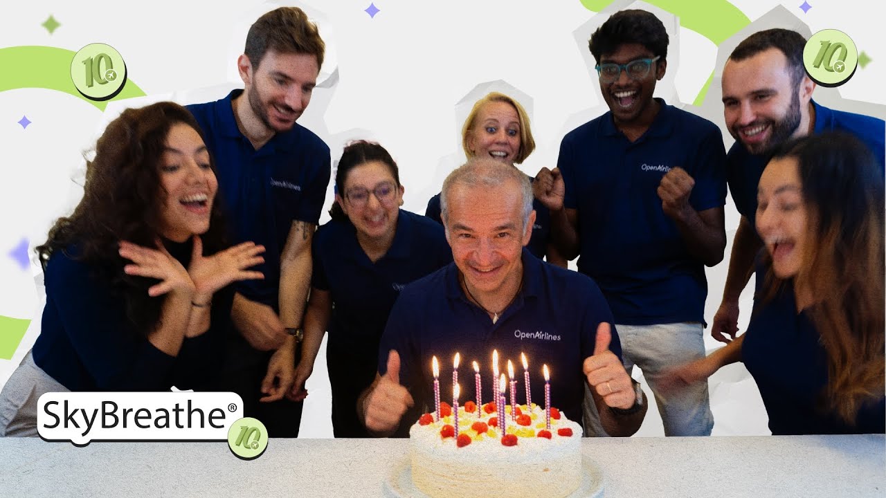 ️ Shaping the future of aviation - SkyBreathe® 10-year anniversary 🎂 ...