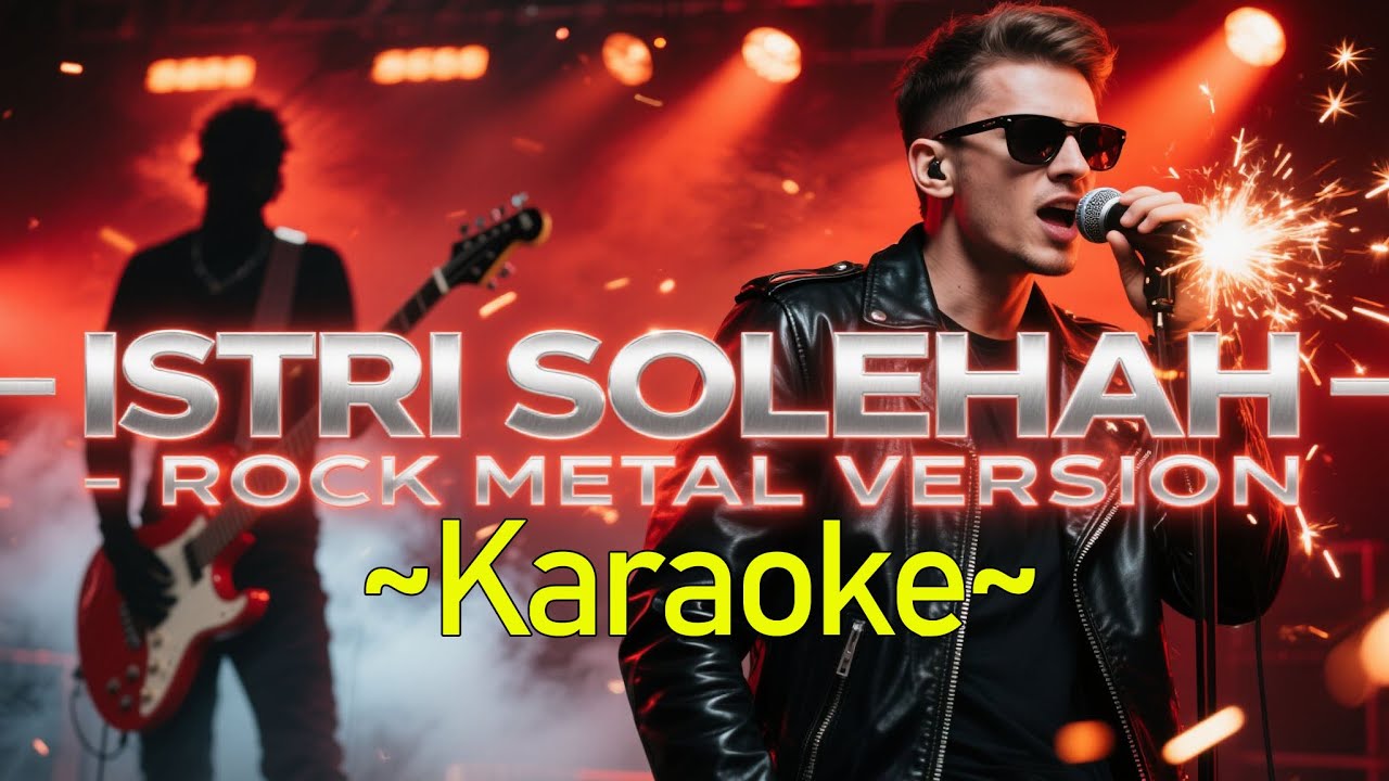 Istri Solehah - Rock Metal Version (KARAOKE) | Rhoma Irama Dangdut Rock Cover Tanpa Vokal 🎤🔥