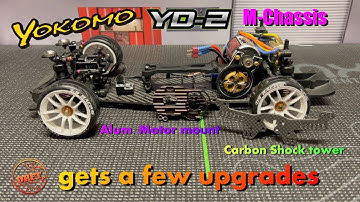 Yokomo YD-2S with M-Chassis Conversion gets a few upgrades
