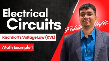 KVL Math Example 1 | Kirchhoff