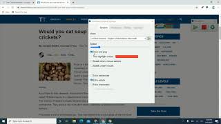 ClaroRead Chrome reads the web