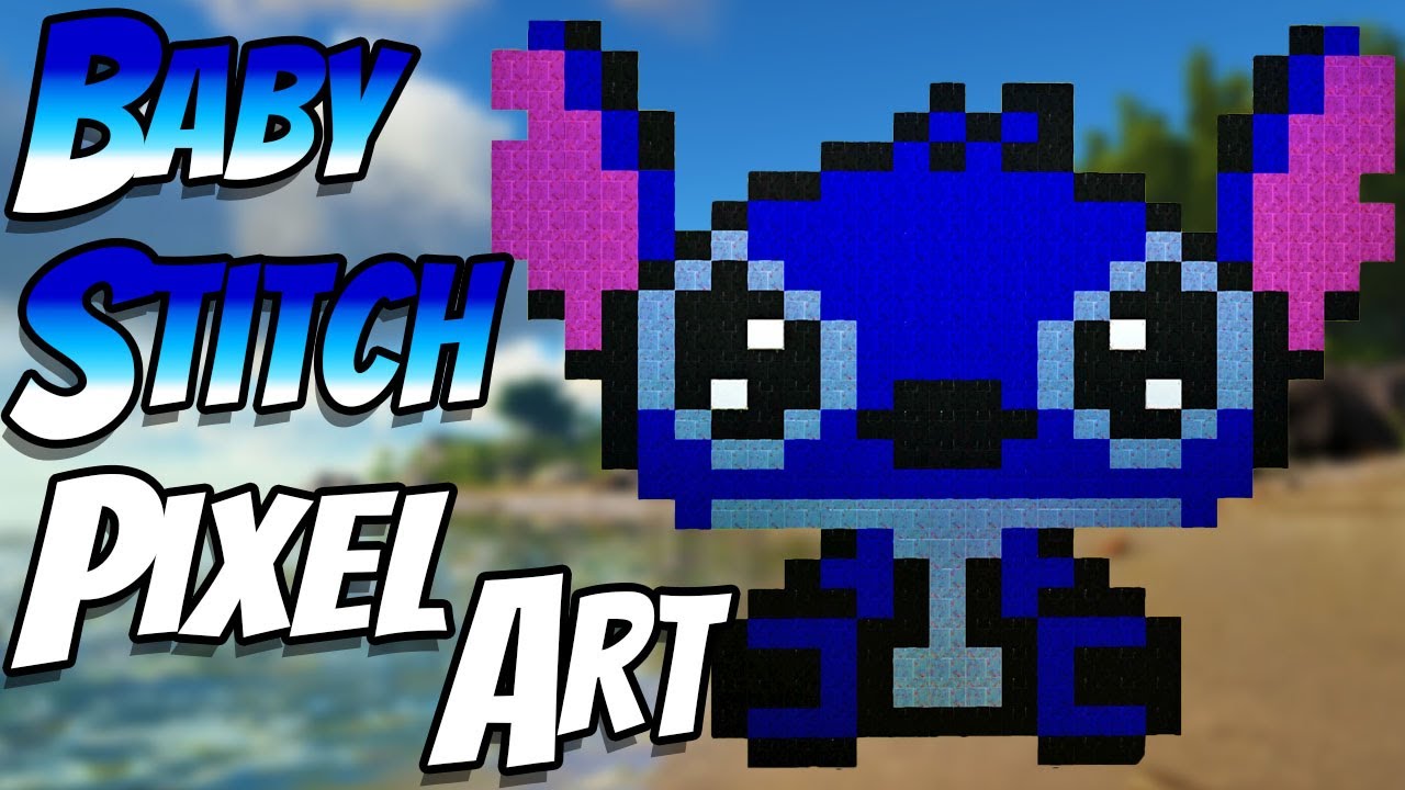 Baby Stitch Pixel Art - Ark Survival Evolved