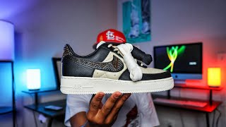 A LUXURY Sneaker For a GREAT PRICE! UNBOXING The Premium Goods Air Force 1!!