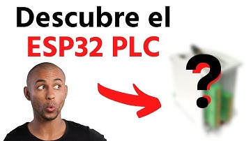 ✅ ESP32 PLC, el controlador industrial con ESP32 original. Monitorización, control y automatización.