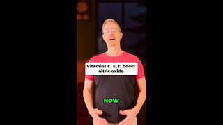 Boost Nitric Oxide-Key Vitamins for Blood Vessels #shorts