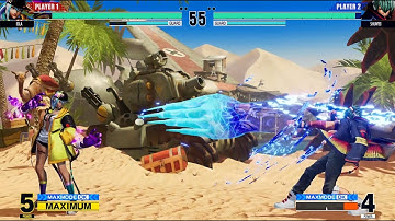 THE KING OF FIGHTER XV   ISLA vs SHUN