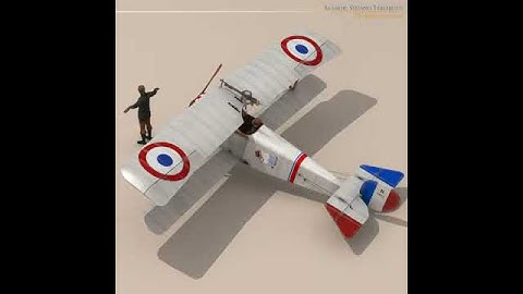Nieuport 17 Lafayette Escadrille 3D model from CGTrader.com