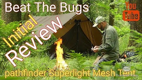 DD Superlight Pathfinder Mesh Tent  initial review