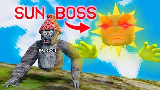We FOUGHT the SUN GOD in Cube Runners!!