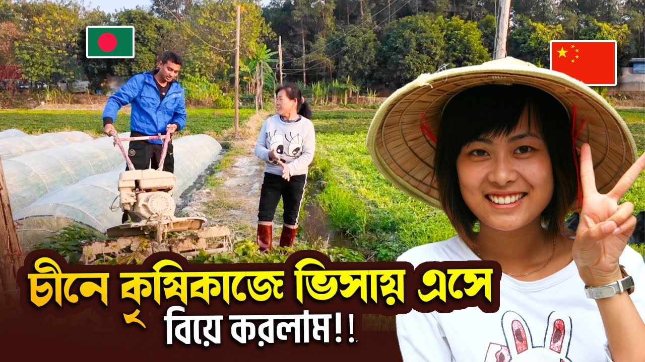 চীনে কৃষিকাজে ভিসায় এসে বিয়ে করলাম! | Farming & Marriage in China’s Agriculture 🇨🇳💍🌾