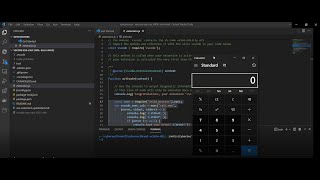 vscode exe calc demo