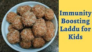 Immunity Booster Laddu for Kids|| Coconut Dry fruit Laddu|| इम्यूनिटी बूस्टर लड्डू for Summers