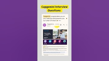 Capgemini Interview Questions|Capgemini Exceller off Campus Drive -fresher #shorts #capgemini #tech