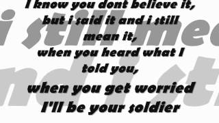 Gavin Degraw-Soldier Lyrics .wmv