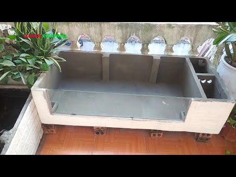 Video Làm hồ thuỷ sinh ngoài trời bằng thùng xốp | Make an... - youtube
