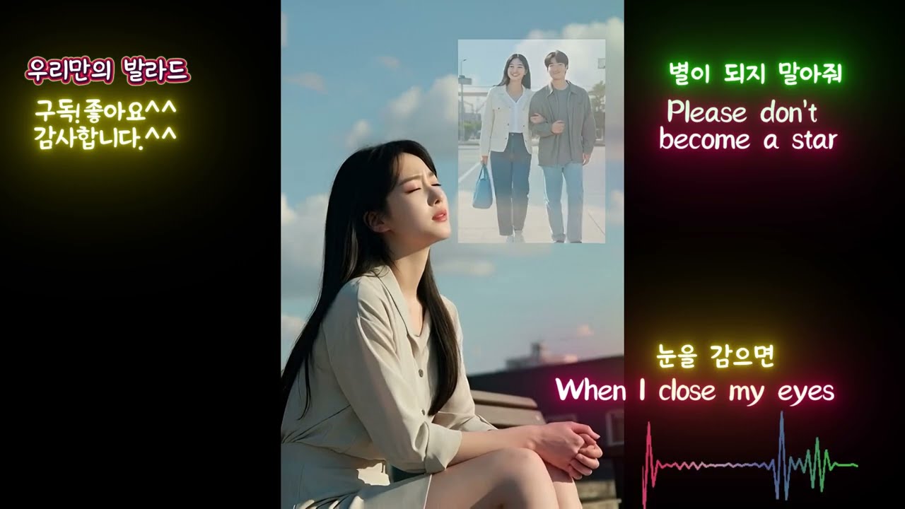 🎶 별이 되지 말아줘(Please don't become a star) #발라드 #음악 #국내발라드모음#감성음악  #그리움 #노래 #8090락발라드#감성발라드 #소프트락발라드