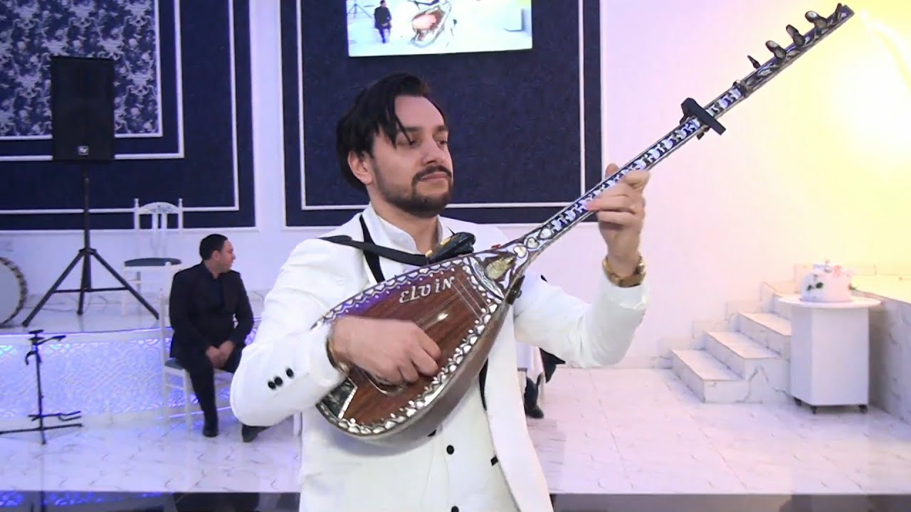 Elvin Qarabağlı-Sazda solo ifa (Şəki rayonu,K.Dəhnə kəndi, Baloğlan şadlıq s.)