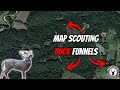 Map Scouting Deer Funnels on a 400 Acre Whitetail Property