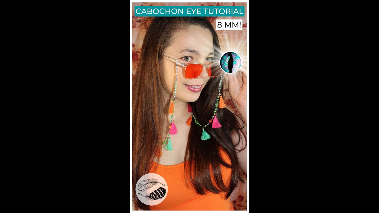 🤔 BEGINNERS TUTORIAL! YES! Exactly how I paint & make my glass cabochon eyes.  