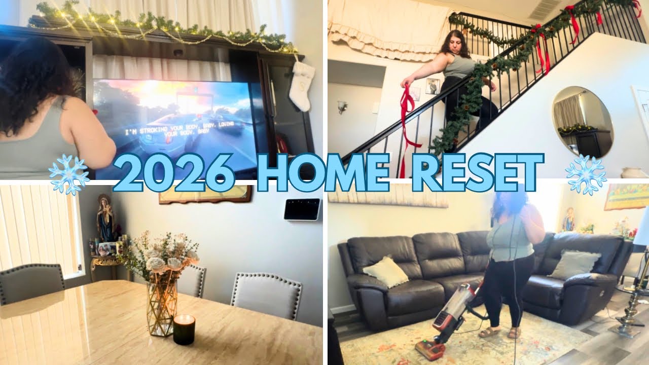 Whole House Reset 2026 | Realistic Messy House Cleaning Motivation 