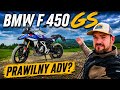 BMW F 450 GS - nie taki kanapowiec jak go malują. Tylko czy warto jednak czekać?