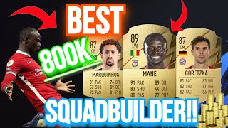 THE BEST 850K SQUAD BUILDER! FIFA 22 ULTIMATE TEAM!