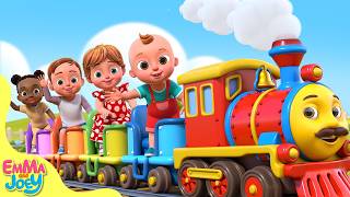 train chook chook song wheels bus emma joey nursery rhymes