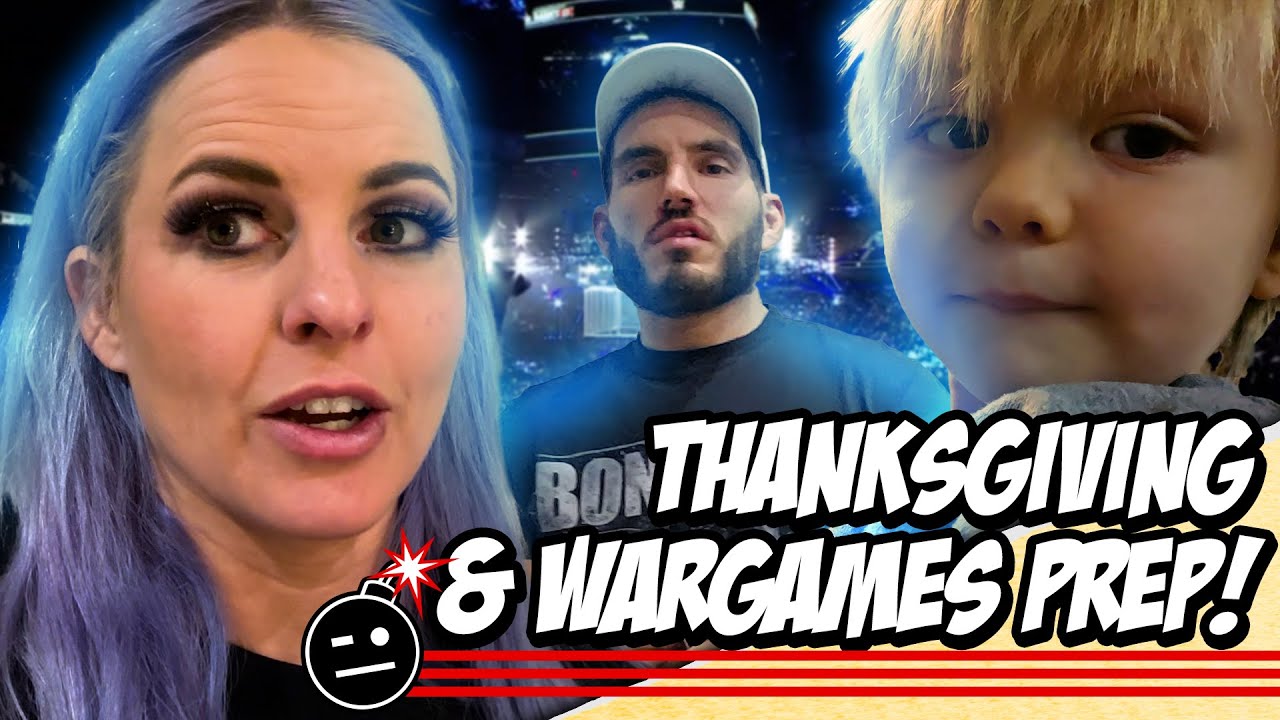AN EPIC PIECAKEN, GYM WORKOUTS, AND SURVIVOR SERIES PREP! || Thanksgiving & WWE Survivor Series Vlog