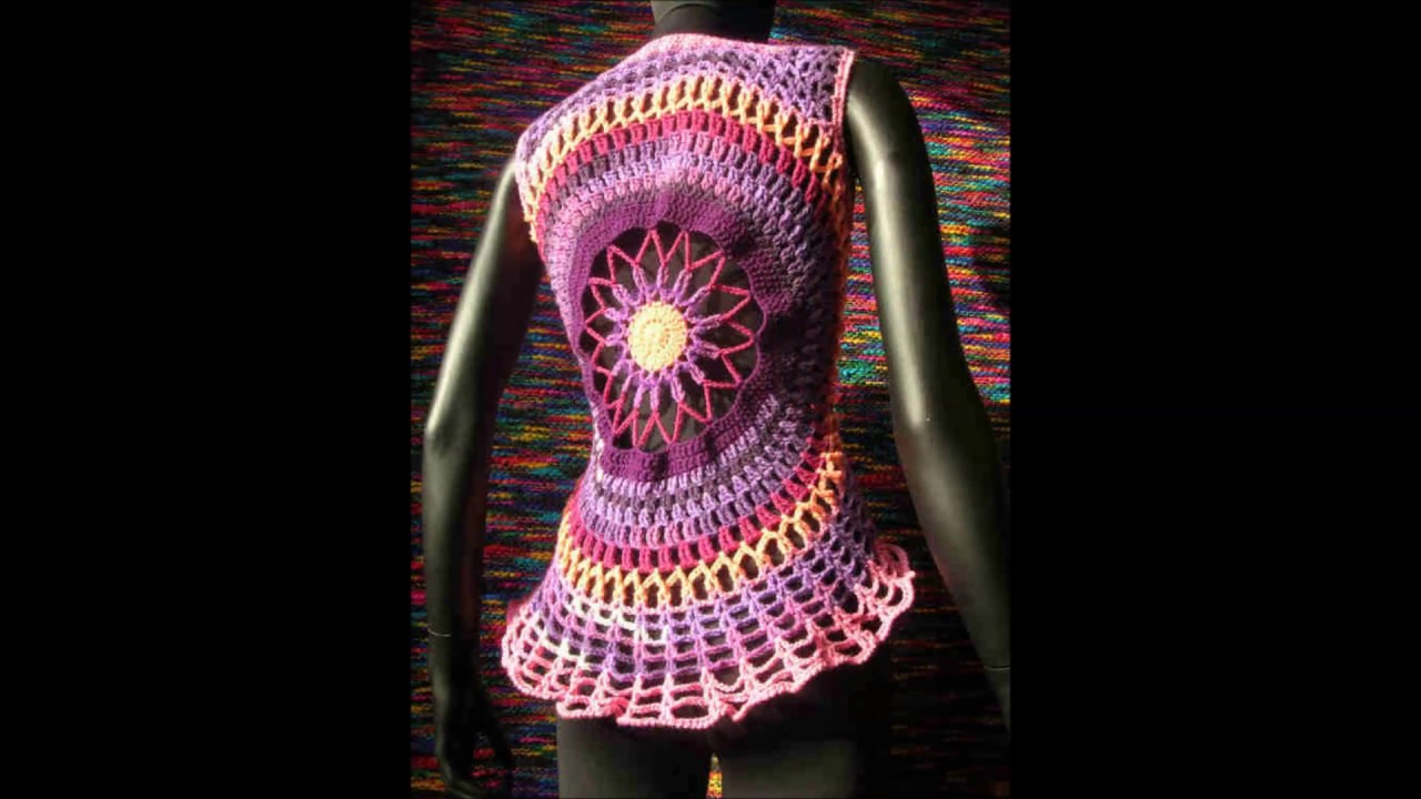 Crochet Mandala Vest Pattern Free Amazing Ideas Crochet Mandala Vest Pattern Free Amazing Ideas