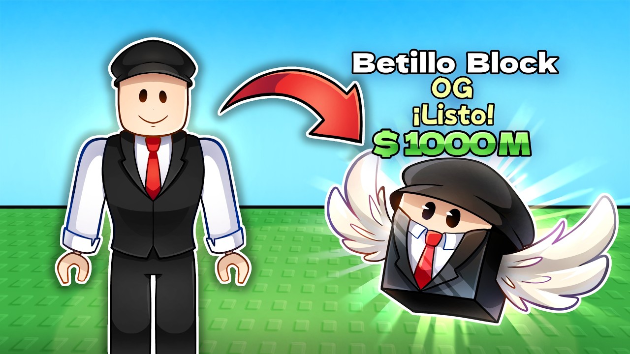 ROBLOX CONVIÉRTETE en LUCKY BLOCK!