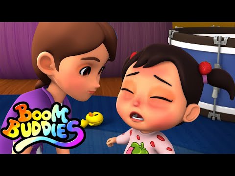 Hasta şarkı | Okul öncesi | çocuklar için şarkılar | Boom Buddies Türkçe | Animasyon
