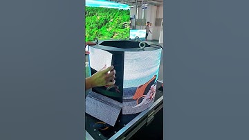 EA-Flex Indoor Soft Flexible LED Screen#flexible #eagerled #indoorleddisplay #shorts