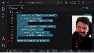 nested loop in python