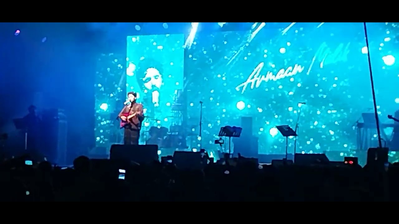 Mayabini  Armaan Malik sing Assamese song at Falcon Festival 2022 umrangso Zubeen Garg