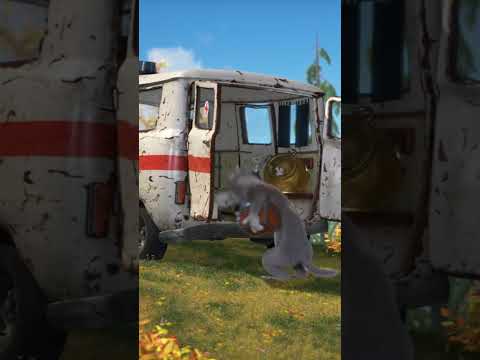 Piratenjagd 🏴‍☠️🐺🐺 #Shorts #MaschaBär #mashabear #shortsfeed