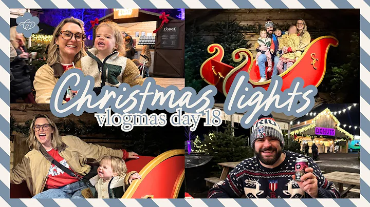 Christmas Lights at Tulleys Farm! Vlogmas Day 18 ❤️ - Caroline x
