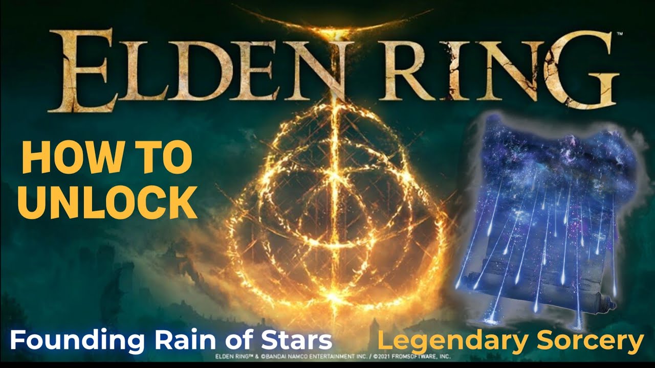 Elden Ring - Founding Rain of Stars Legendary Sorcery location