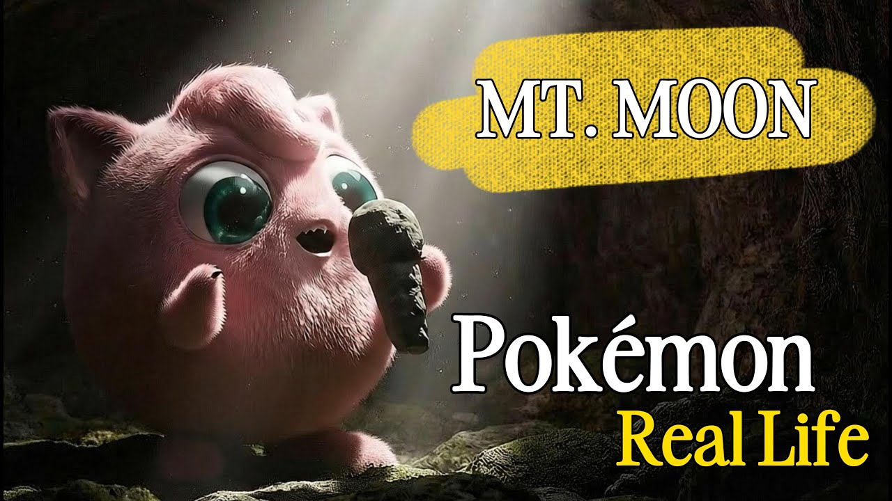 Pokémon in Real Life: Horror & Magic Inside Mt. Moon (AI Documentary) [ポケモン | リアル化] [真實寶可夢 | 月見山探險]