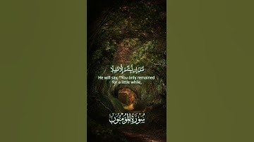 سورة المؤمنون - إسلام صبحي | Surah Al-Mu'minun - Islam Sobhi