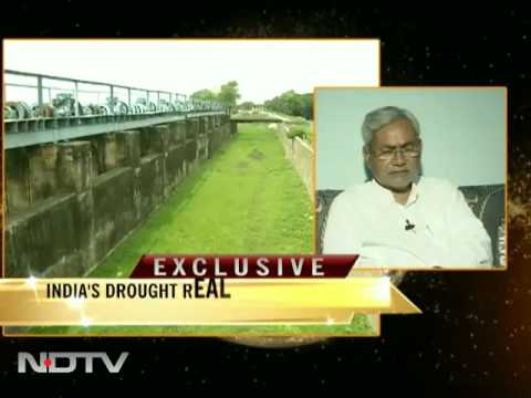 Nitish Kumar-Prannoy Roy on Bihar drought