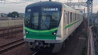 東京メトロ16000系16124F準急取手駅行き狛江駅到着