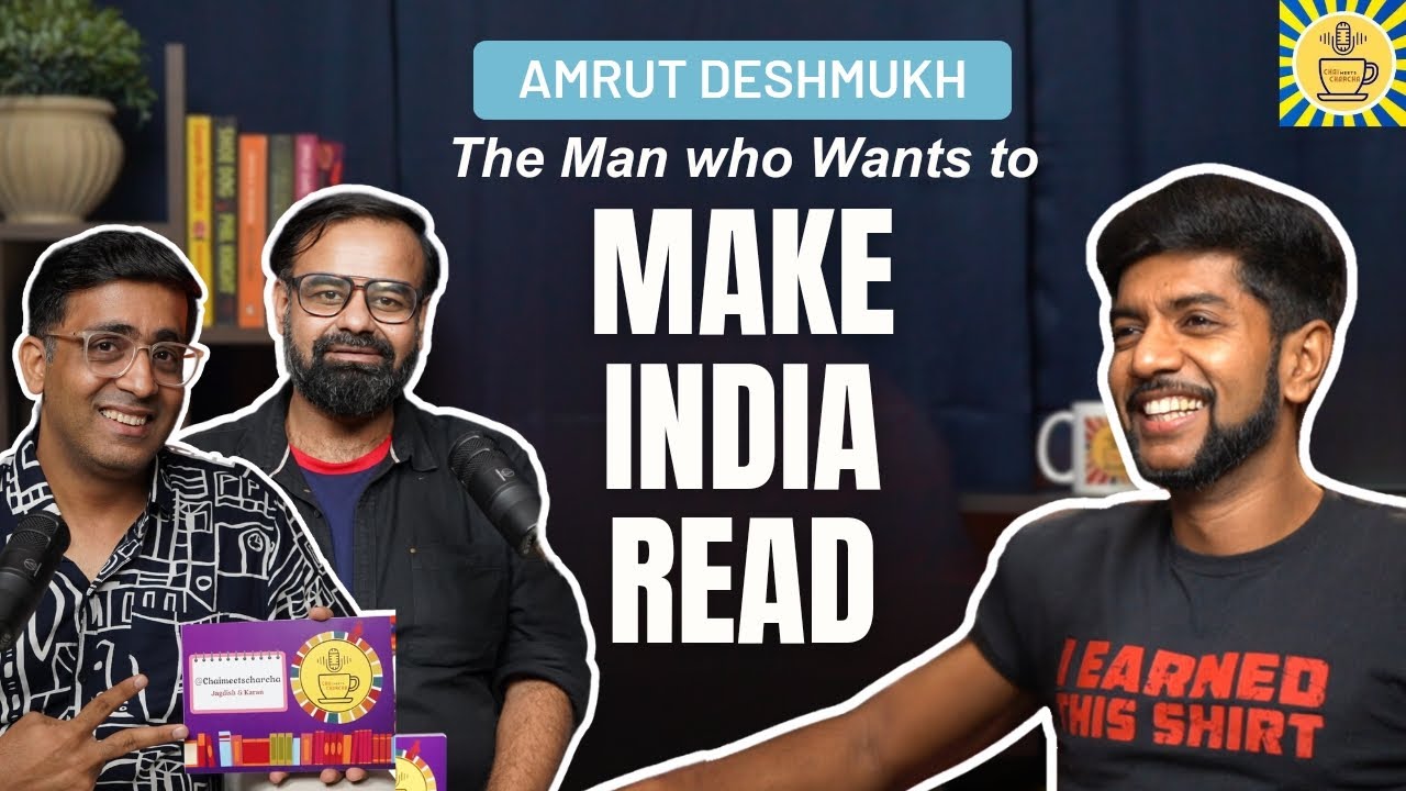 The Man Who Wants to MAKE INDIA READ | The Booklet Guy Podcast ft @AmrutDeshmukh  | EP 4 #reading 